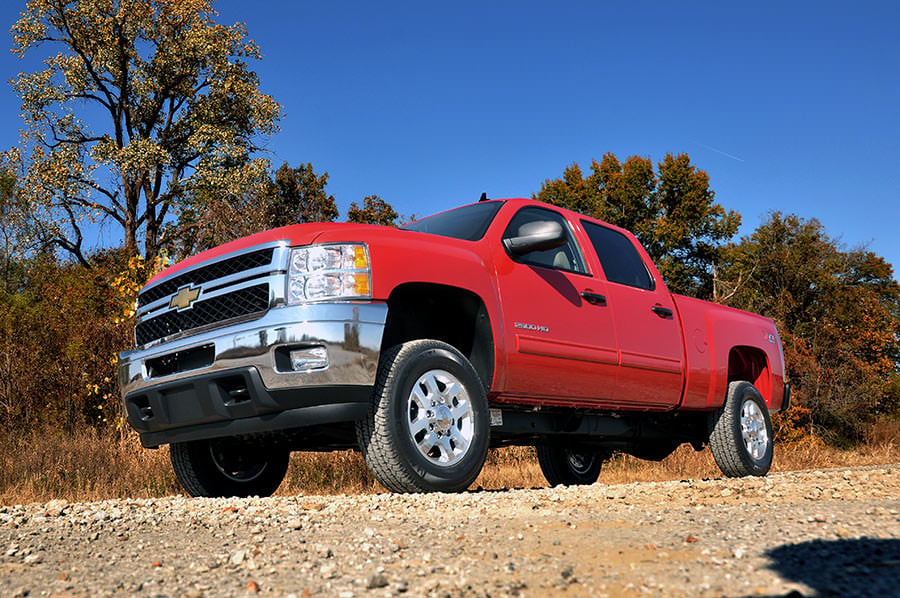 1.5-2 Inch Leveling Kit | GMC Sierra/ Chevrolet Silverado 2500HD, 3500HD 4WD | 2011-2018 | Rough Country | 9593 - Image 2