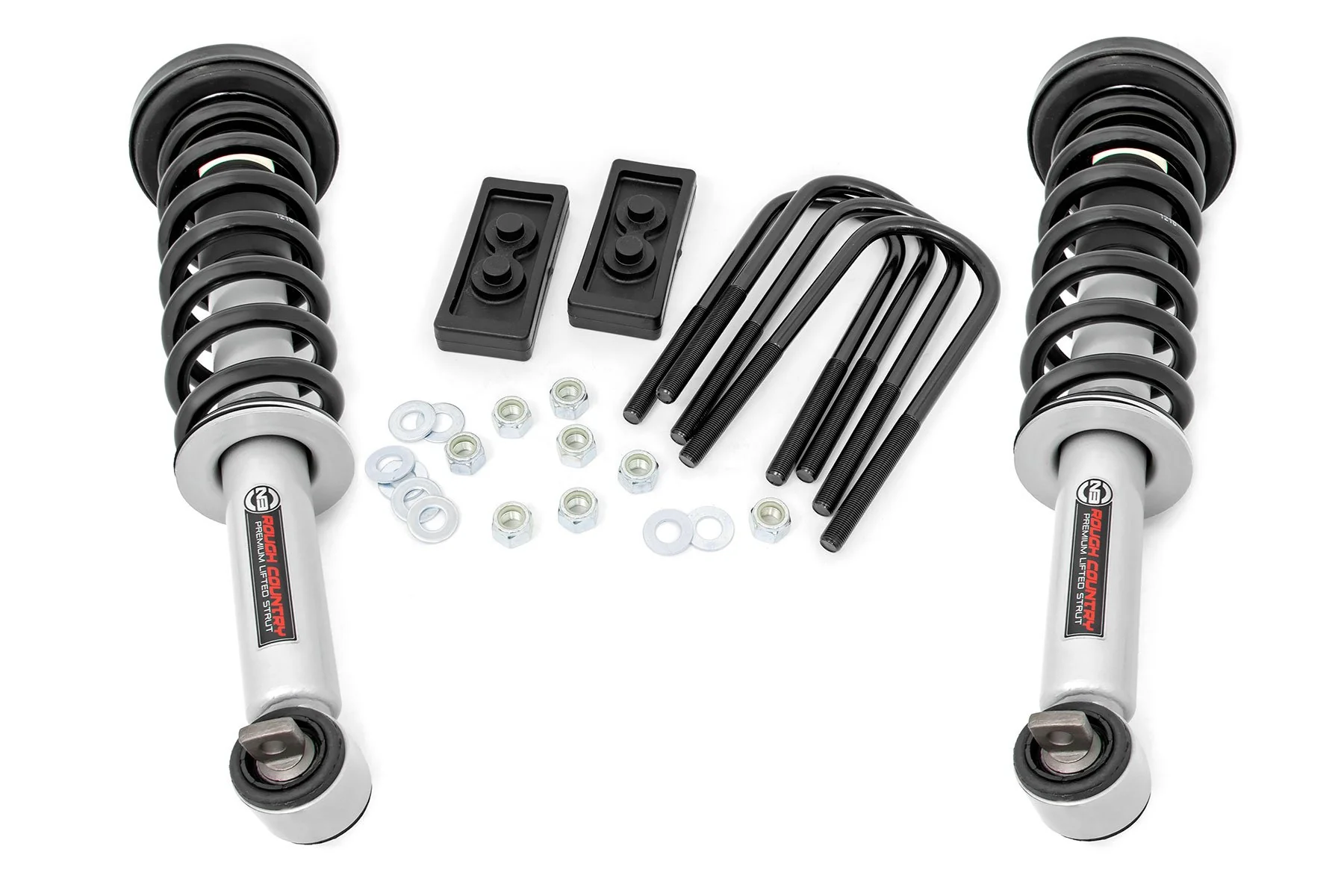2.5 Inch Lift Kit | 2021-2023 Ford F-150 Tremor 4WD - 51028 | Rough Country | 51028