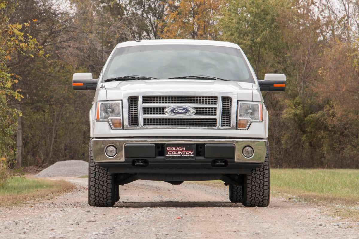2 Inch leveling Kit | Aluminum | Ford F-150 2WD/4WD | 2009-2013 | Rough Country | 568 - Image 4