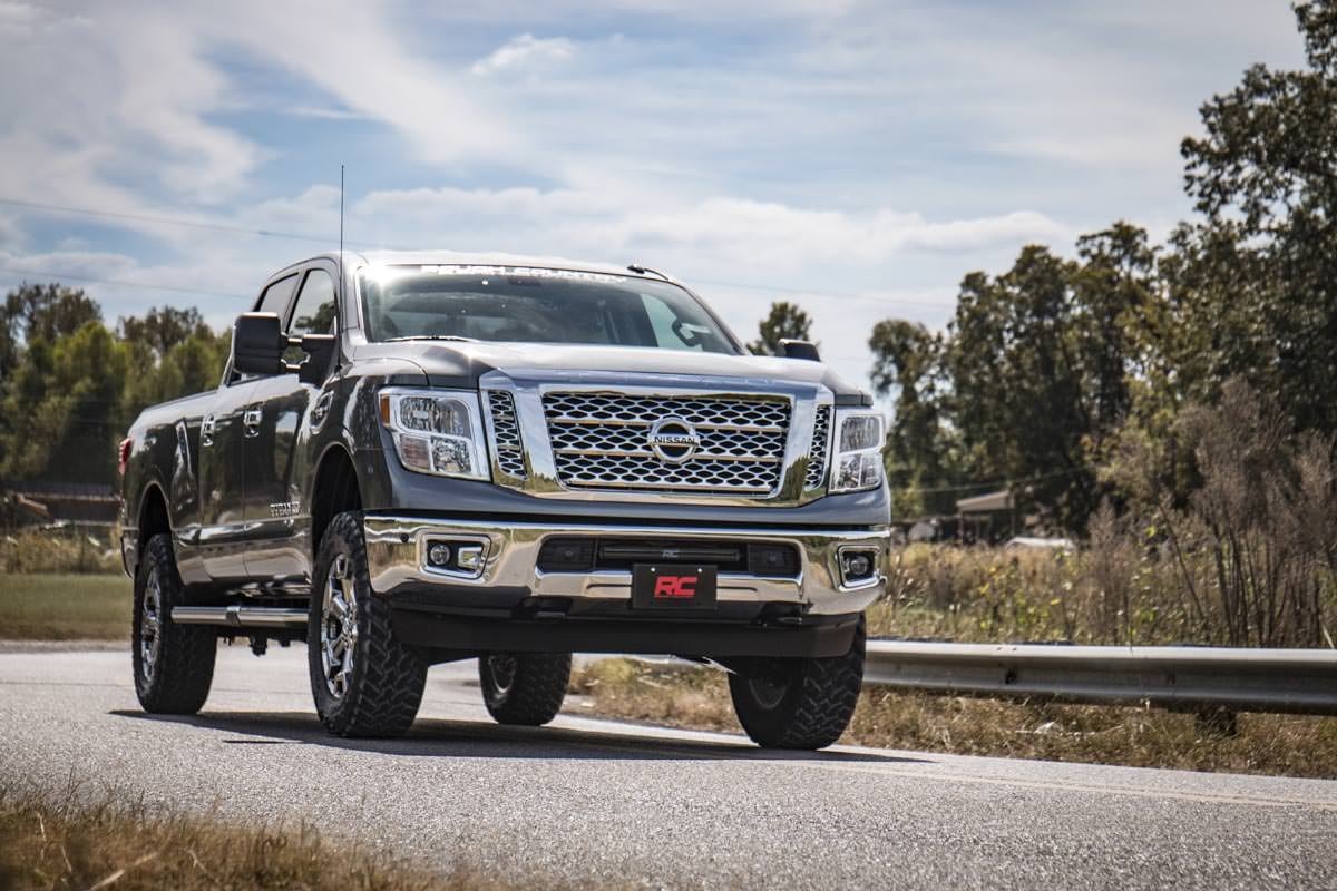 3 Inch Lift Kit | Nissan Titan XD 2WD/4WD | 2016-2021 | Rough Country | 83600 - Image 4