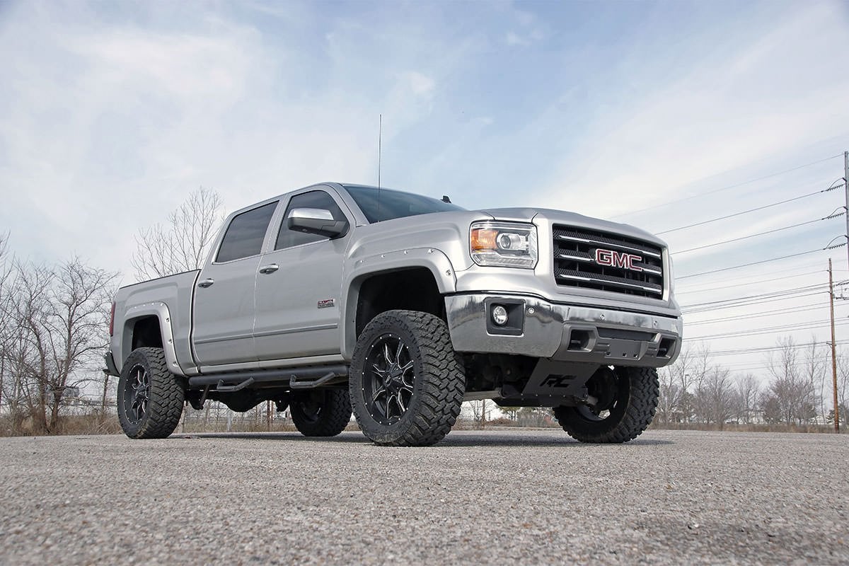 5 Inch Lift Kit | Alum/Stamp Steel | Chevrolet Silverado/GMC Sierra 1500 4WD | 2014-2018 | Rough Country | 22431 - Image 2