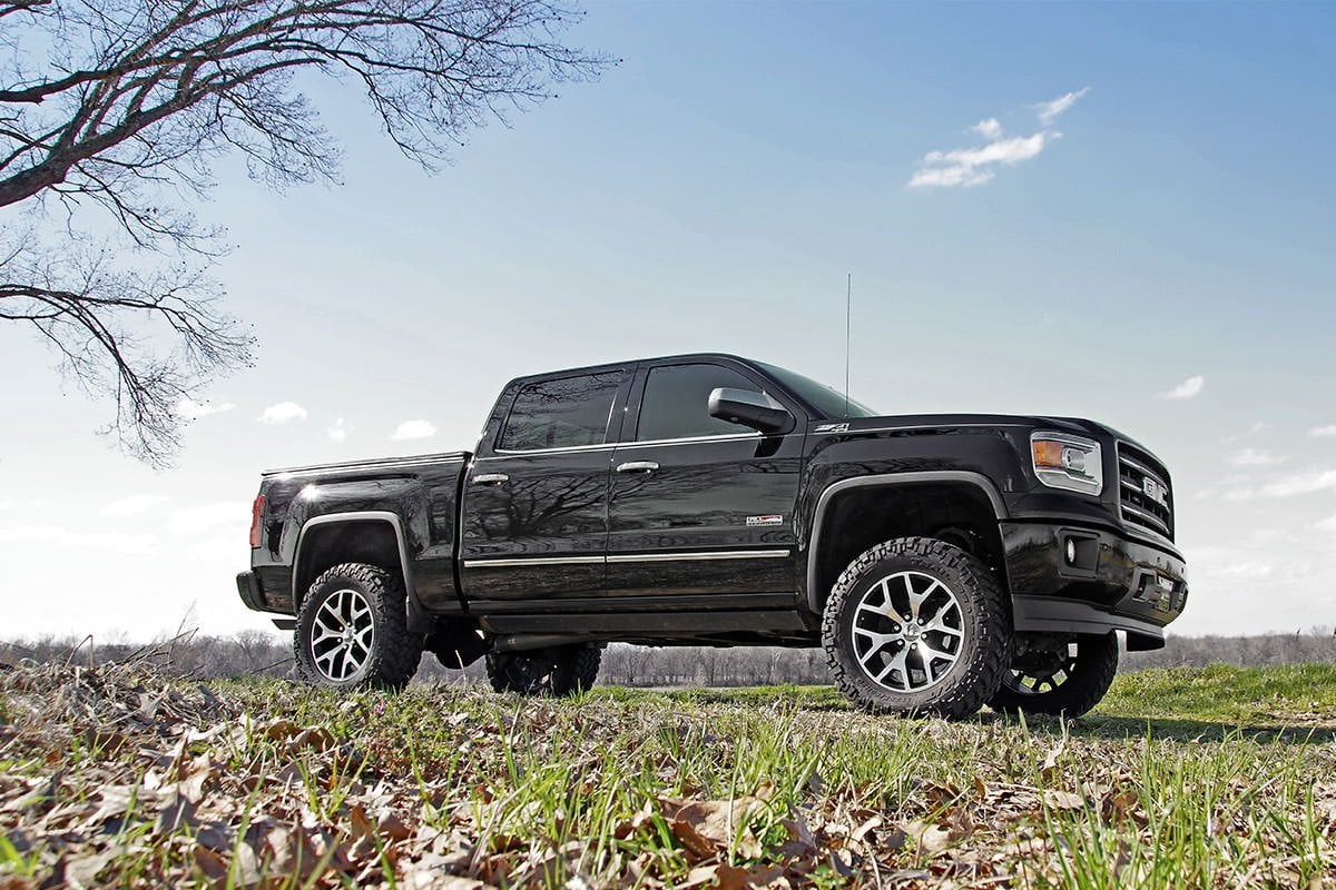 6 Inch Lift Kit | Alum/Stamp Steel | Chevrolet Silverado/GMC Sierra 1500 | 2014-2018 | Rough Country | 22731 - Image 2
