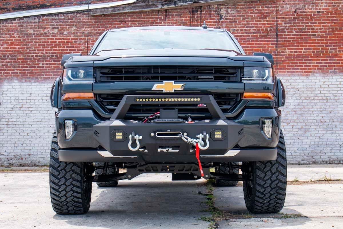 7.5 Inch Lift Kit | Vertex | Chevrolet Silverado/GMC Sierra 1500 4WD | 2007-2013 | Rough Country | 26450 - Image 4