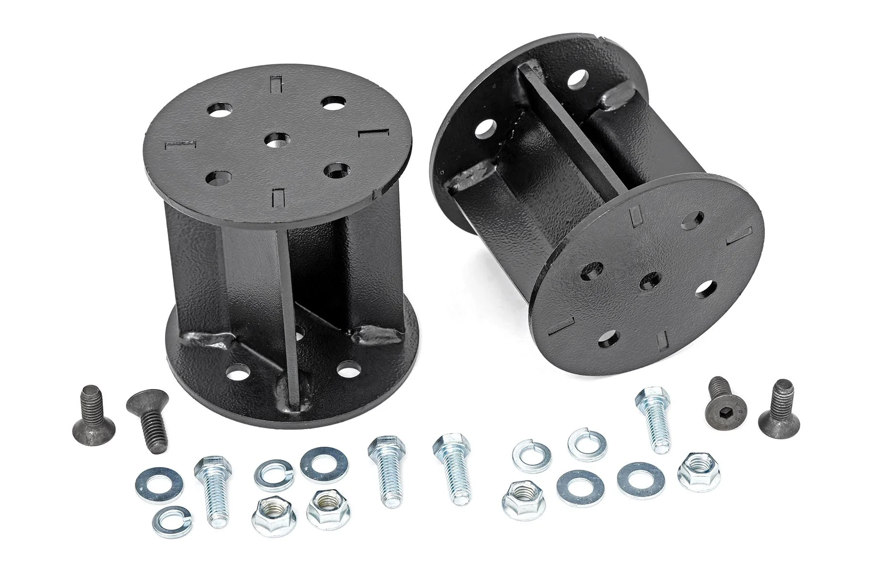 Air Spring Kit w/compressor | 0-6" Lift | Chevrolet Silverado/GMC Sierra 2500HD | 2001-2010 | Rough Country | 10006C - Image 3