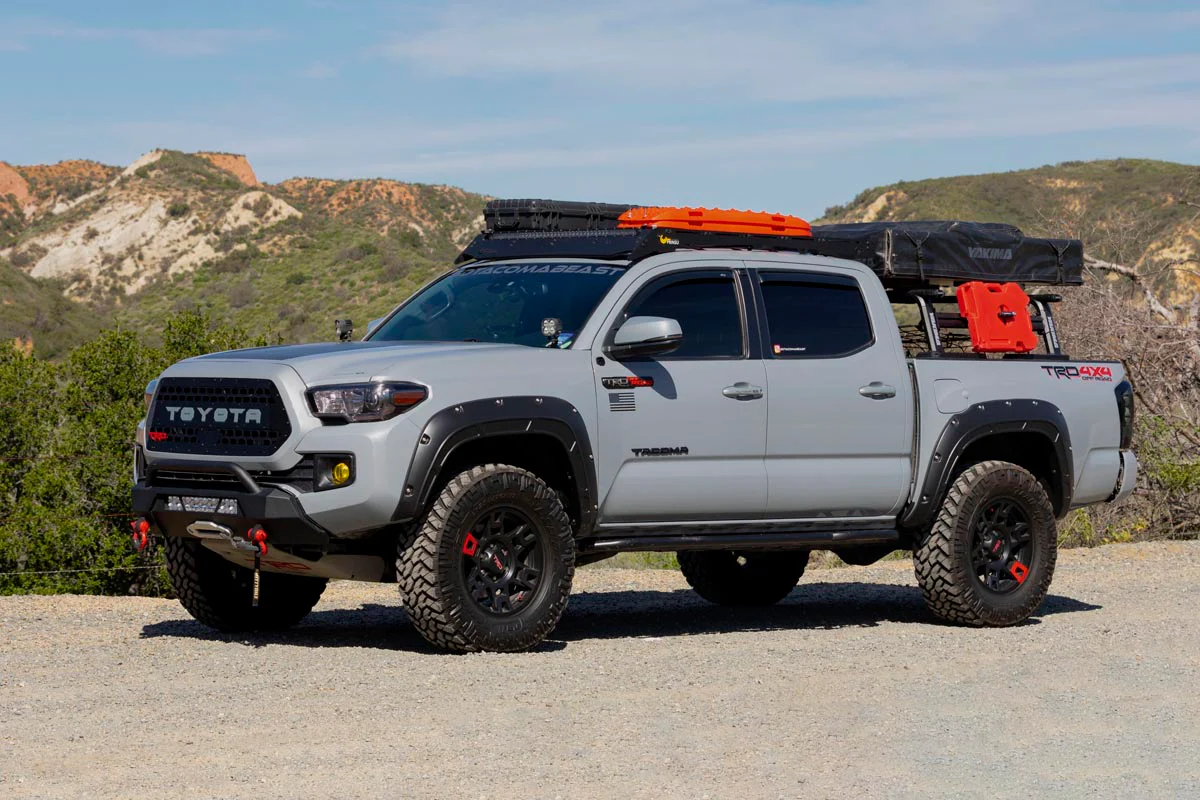 Defender Pocket Fender Flare | Toyota Tacoma 2WD/4WD | 2016-2022 | Rough Country | A-T11621 - Image 2