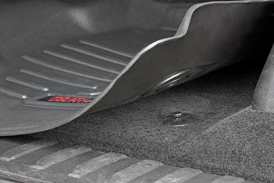 Floor Mats | Front | Chevrolet Silverado/GMC Sierra 1500/2500HD/3500HD | 2007-2013 | Rough Country | M-2071 - Image 4