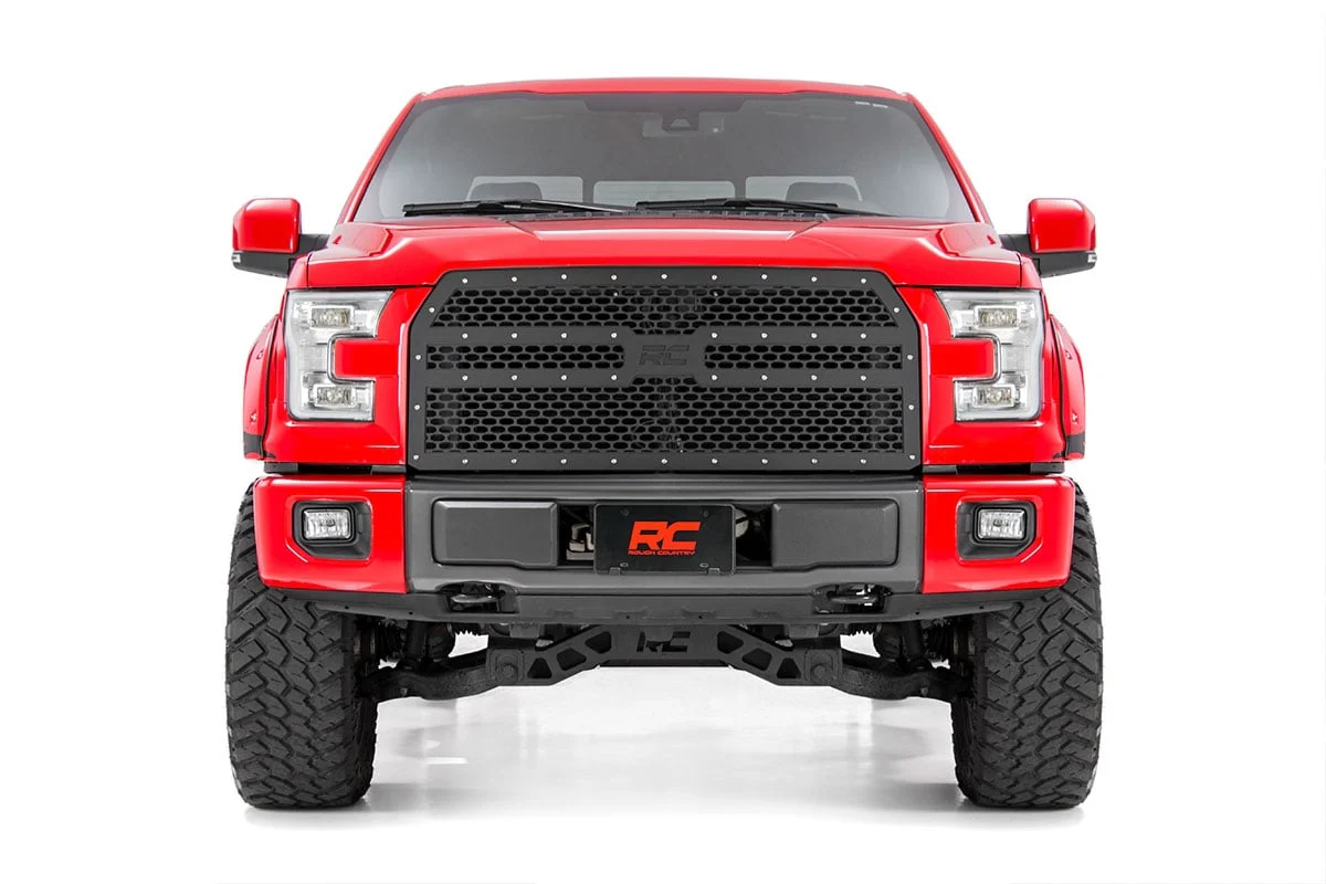 Mesh Grille | Ford F-150 2WD/4WD | 2015-2017 | Rough Country | 70191 - Image 2