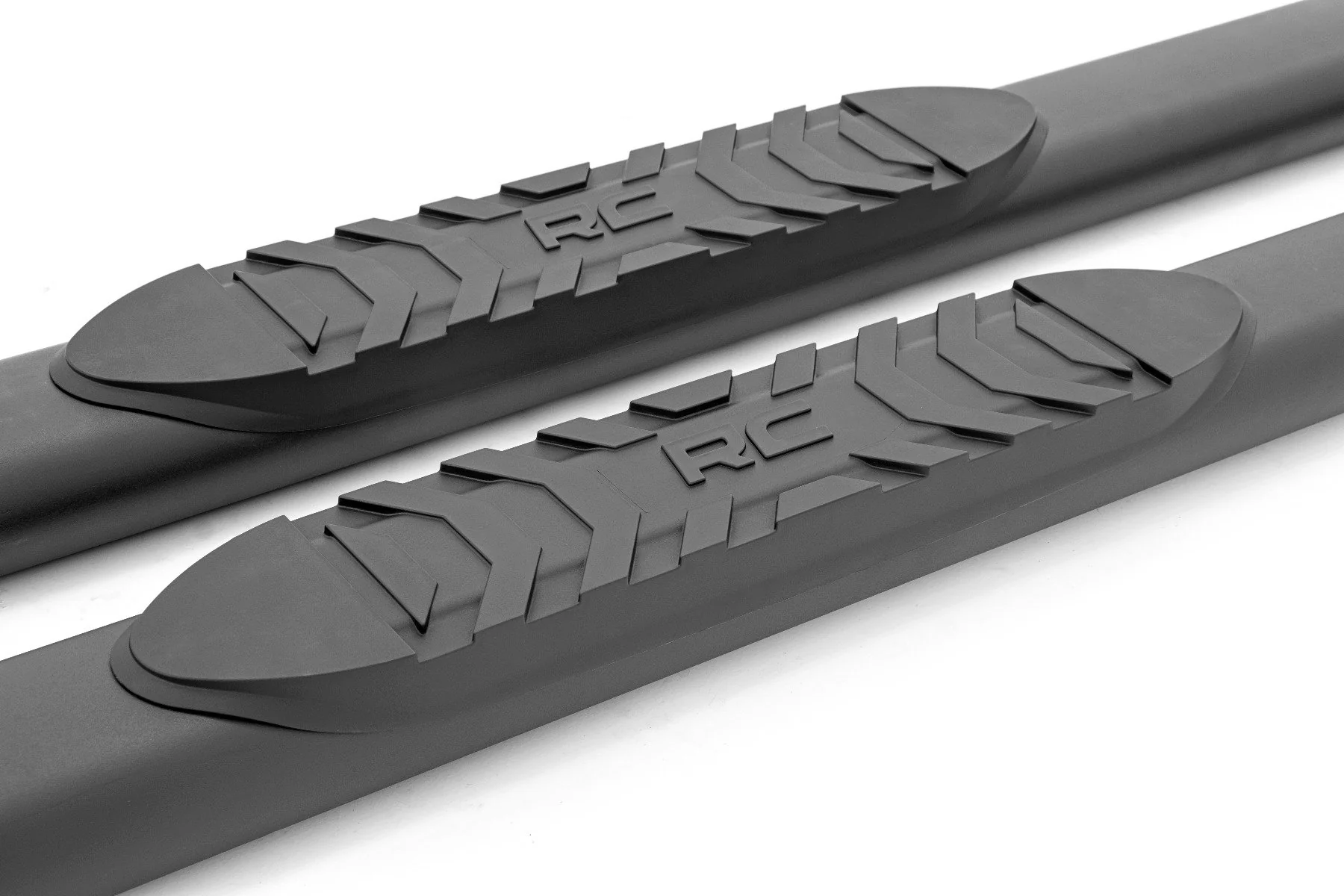 Oval Nerf Step | Crew Cab | Black | Ford F-150 2WD/4WD | 2009-2014 | Rough Country | 21007 - Image 5