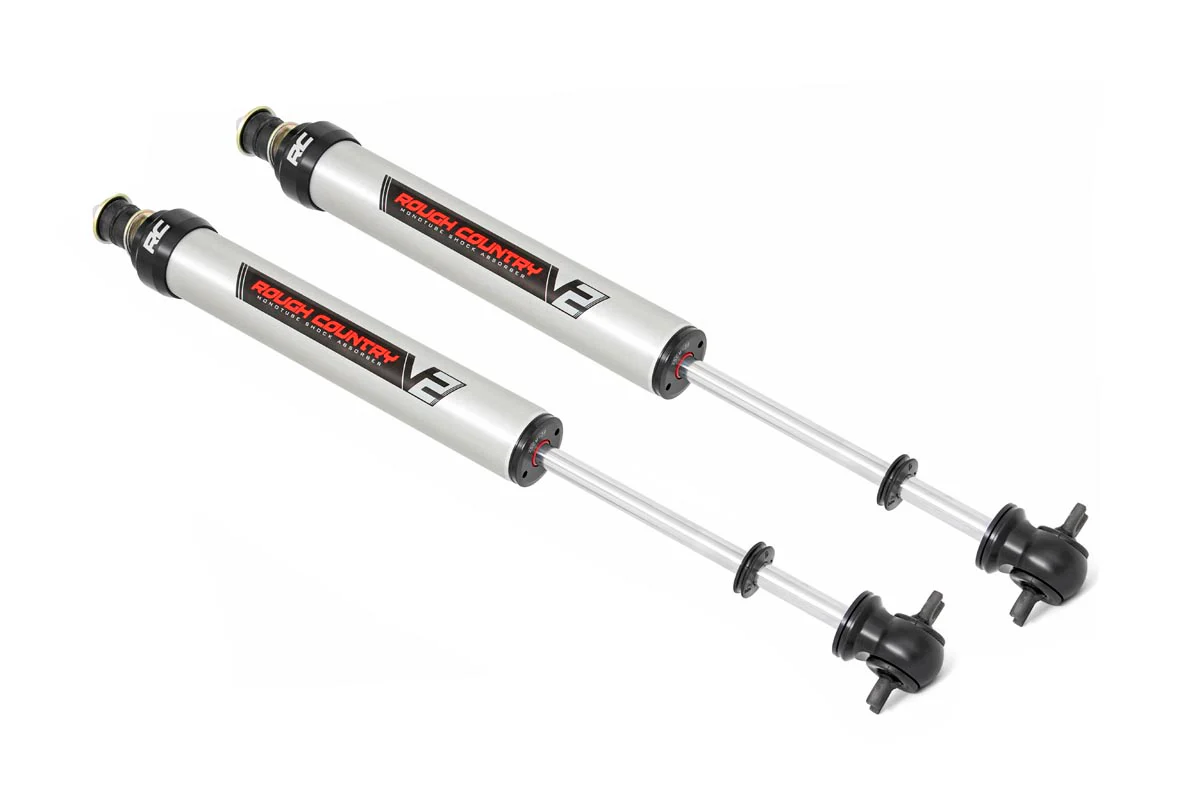 V2 Front Shocks | Stock | Chevrolet Silverado/GMC Sierra 1500 | 1999-2006 | Rough Country | 760766_A