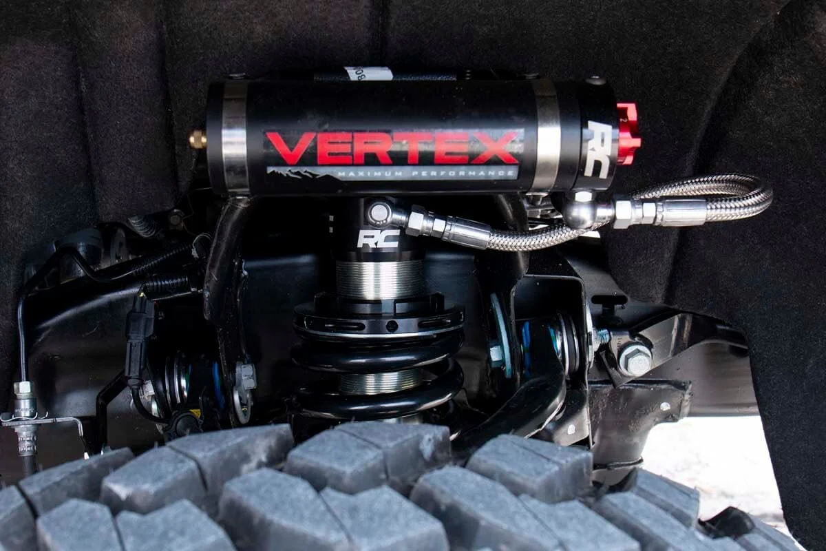 Vertex 2.5 Adjustable Coilovers | 3.5" | Chevrolet Silverado/GMC Sierra 1500 | 2007-2018 | Rough Country | 689031 - Image 2