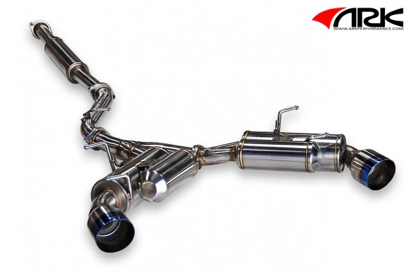 2013-2020 Scion FR-S / Subaru BRZ GRiP Exhaust System w/ Burnt Tips | ARK - SM1202-0213G